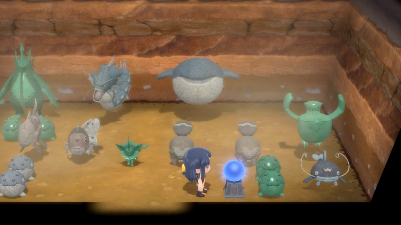 ポケモンbdsp おうじゃのしるしなど貴重な道具を探すときにおすすめ 地下大洞窟の秘密基地での石像について ダイパリメイク Game Media